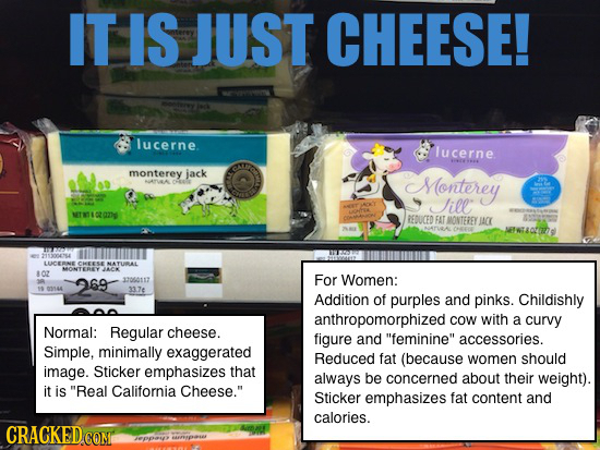 IT IS JUST CHEESE! lucerne. lucerne monterey jack AALA Sonterey ill MTTICRaN REDUCED FAT MONTEREY JAK Mwtotimn aee 8 CIEESE NATURAL MONTERY 80z For Wo