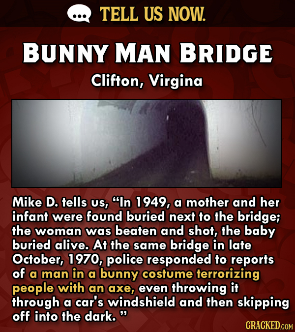 Tell Us Now: What's The Spookiest Local Lore Where You Live?