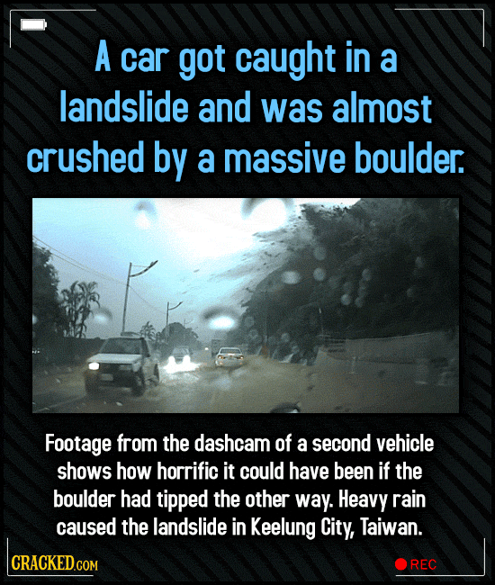 People Who Escaped Harm By Sheer Luck