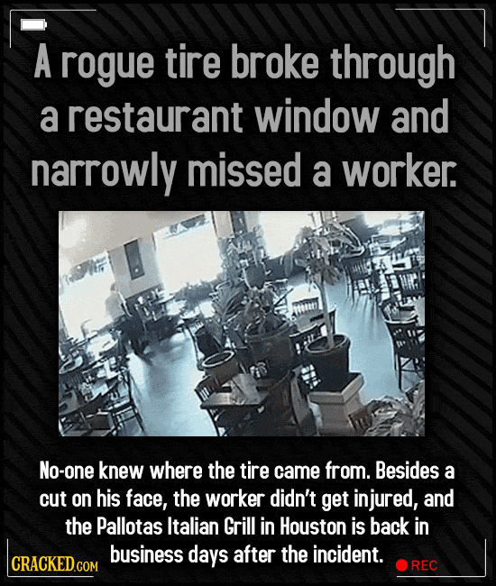 People Who Escaped Harm By Sheer Luck