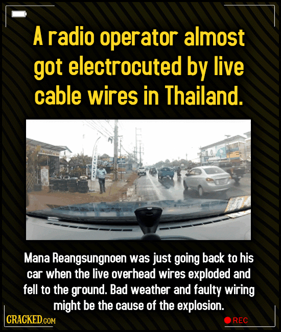 People Who Escaped Harm By Sheer Luck