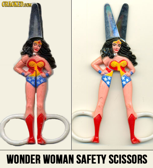 GRACKEDCON WONDER WOMAN SAFETY SCISSORS