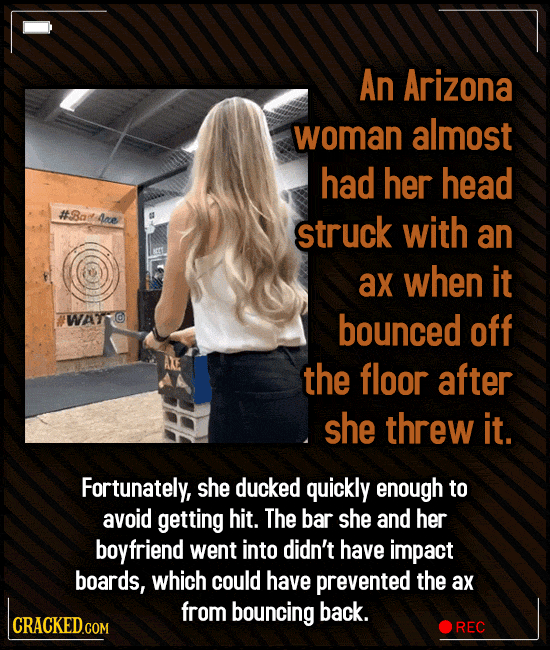 People Who Escaped Harm By Sheer Luck