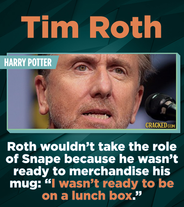 20 Actors Who Turned Down Iconic Roles For Bizarre Reasons