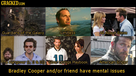 CRACKEDG COM Guardians of the Galaxy Limitless AllAbout Steve The Hangover II&III) Silver Linings Playbook American Sniper Bradley Cooper and/or frien