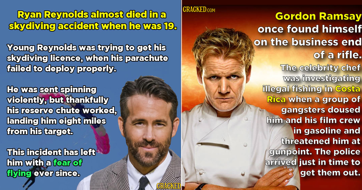 Famous People Who Dodged Huge (Sometimes Literal) Bullets | Cracked.com