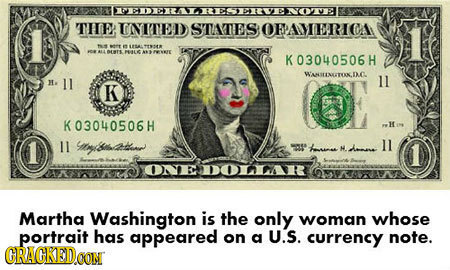 TIe: INNITED STATES OFPAMERICA DEIS K03040506H WANSTANATOK.DC l1 . 11 K K03040506H Ho 1 it&hada aod ll k. H.anee DOAR Martha Washington is the only wo