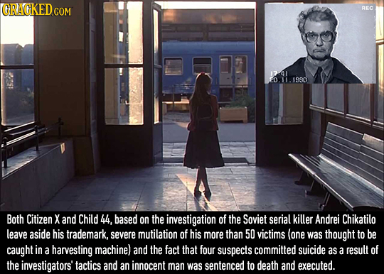 CRACKEDcO COM REC 1791 O111990 Both Citizen X and Child 44. based on the investigation of the Soviet serial killer Andrei Chikatilo leave aside his tr