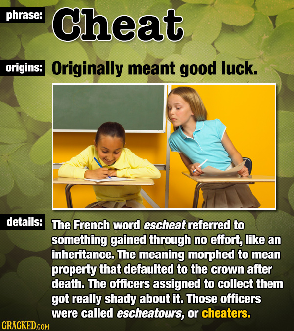 19 Sinister Origins Behind Common Expressions And Customs