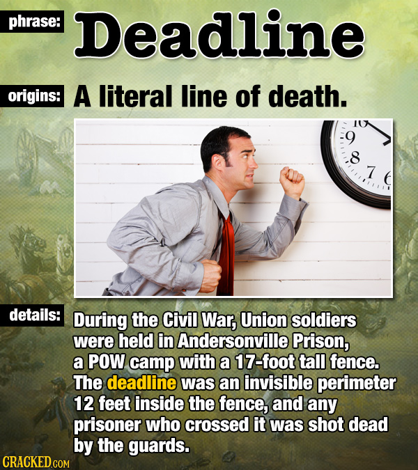 19 Sinister Origins Behind Common Expressions And Customs