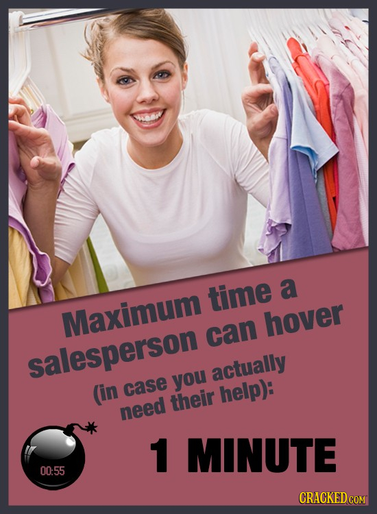 time a Maximum hover can salesperson actually you (in case their help): need 1 MINUTE 00:55 CRACKED COM