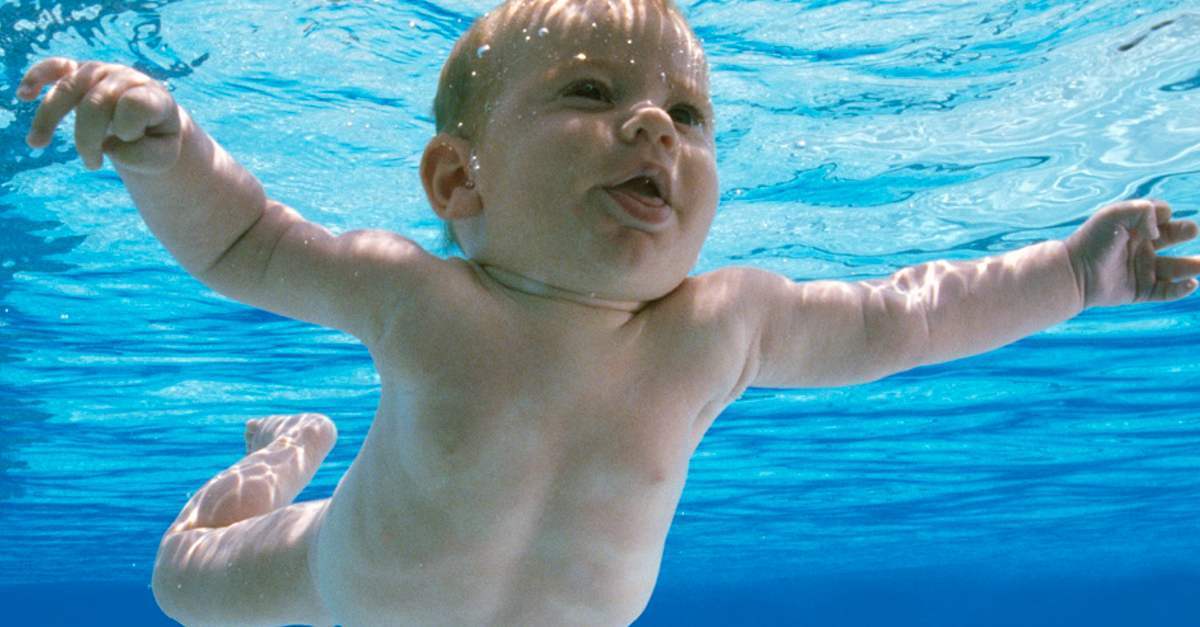 That swimming baby made famous by Nirvana? 
