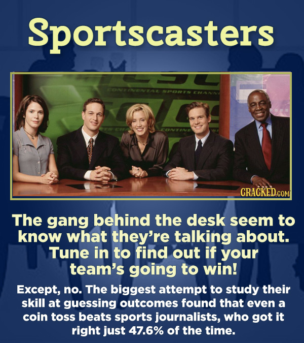 15 Respected Groups Who Aren't So Elite As People Say - The gang behind the desk seem to know what they’re talking about. Tune in to find out if your