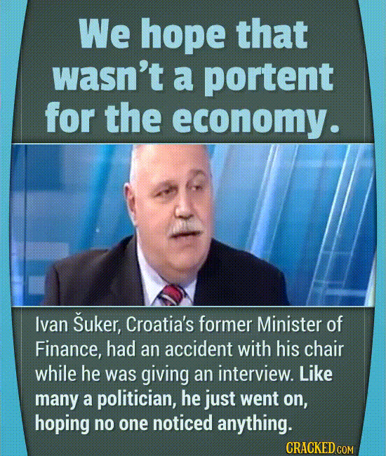 Hilarious Moments That Actually Happened On Live TV