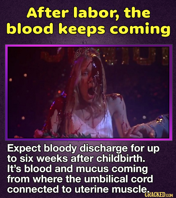 18 Unpleasant Parts Of Childbirth That Pop Culture Won't Touch