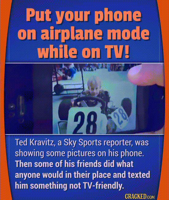 Hilarious Moments That Actually Happened On Live TV