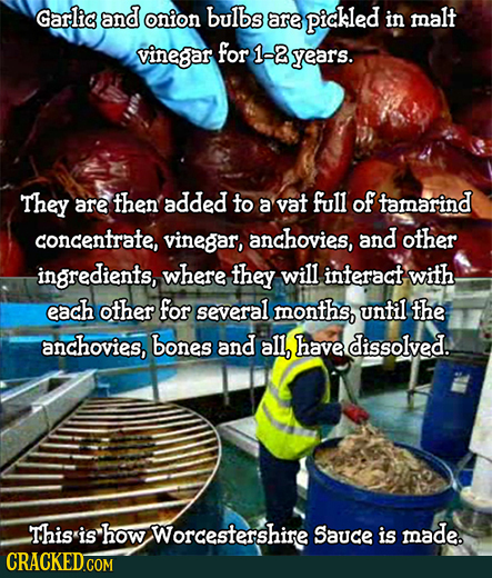 20 Unfortunate Facts About Food