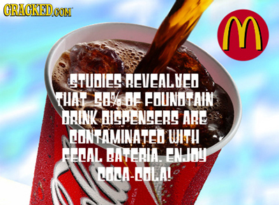 CRACKEDO coNT M ATUIE BEVEALNEI THAT % F FOUND AIN IAINK HSPENSEEN ARE ANTAMINATEIWITH ELAL ATENIA. ENJAY LLA-LILAL