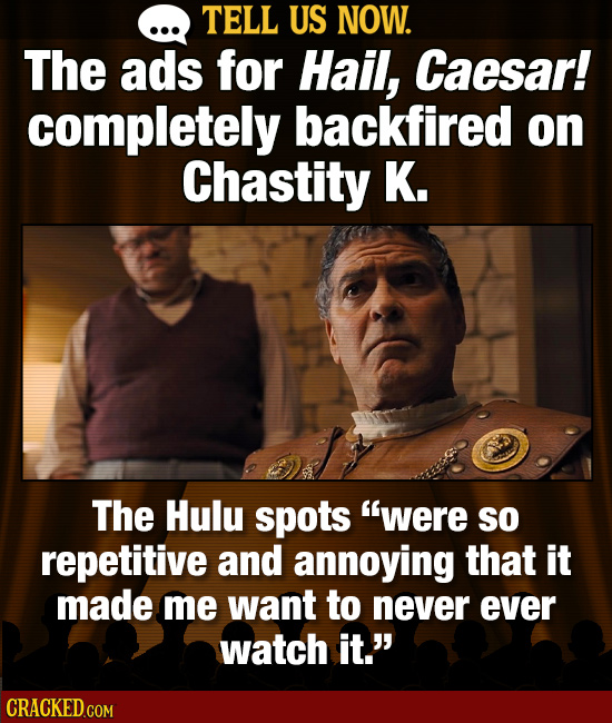 Tell Us Now: 22 Times You Passed On Movies & Shows Out Of Sheer Pettiness