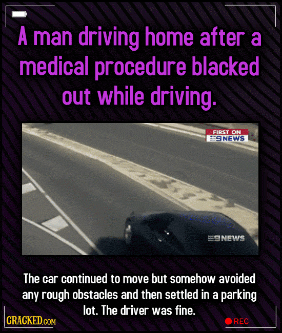 People Who Escaped Harm By Sheer Luck