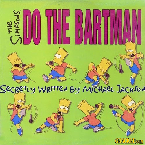 THE BARTMAN tHE SIMPSONS SecRetLy wRITTEN By MICHAEL JAcKSON