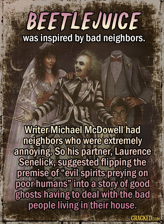 15 Horror Movie Inspirations That Are Just Unexpected