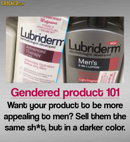 EAE W AO SEE Dalgreors FFOUND AT Lubriderm OTHER OUTLETS 1-800-066-5677 CALL dermatologist Lubriderm developed NEW Advanced Therapy dermatologist LTIO