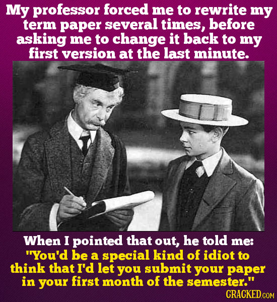 The 24 Absolute Worst Things About Being A Student