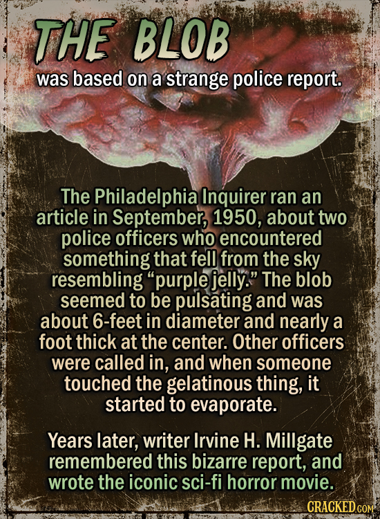 15 Horror Movie Inspirations That Are Just Unexpected