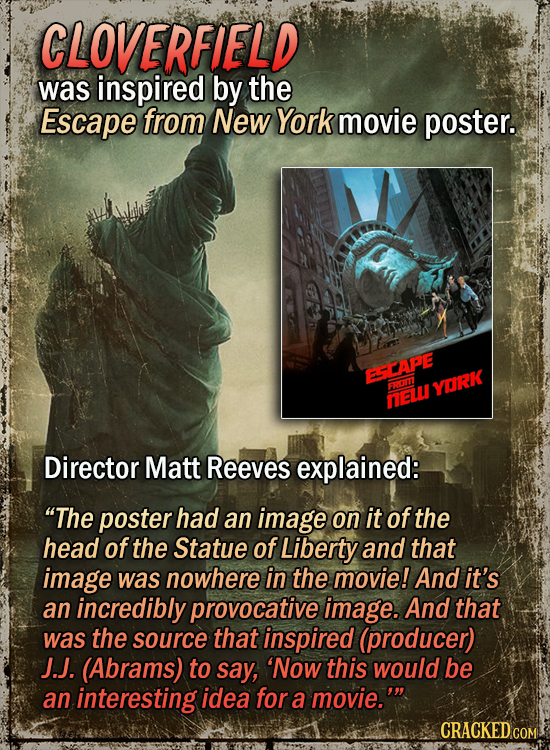 15 Horror Movie Inspirations That Are Just Unexpected