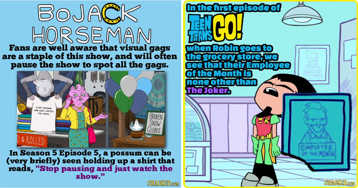 27 Sneaky Jokes Tucked into Movies and Shows | Cracked.com