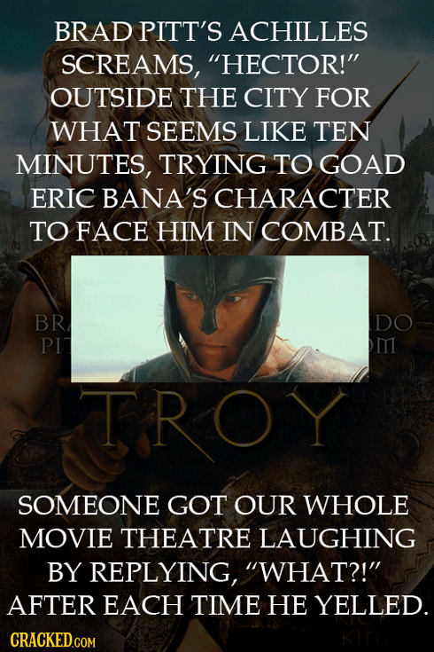 11 Laugh Inducing 'Serious' Movie And TV Moments