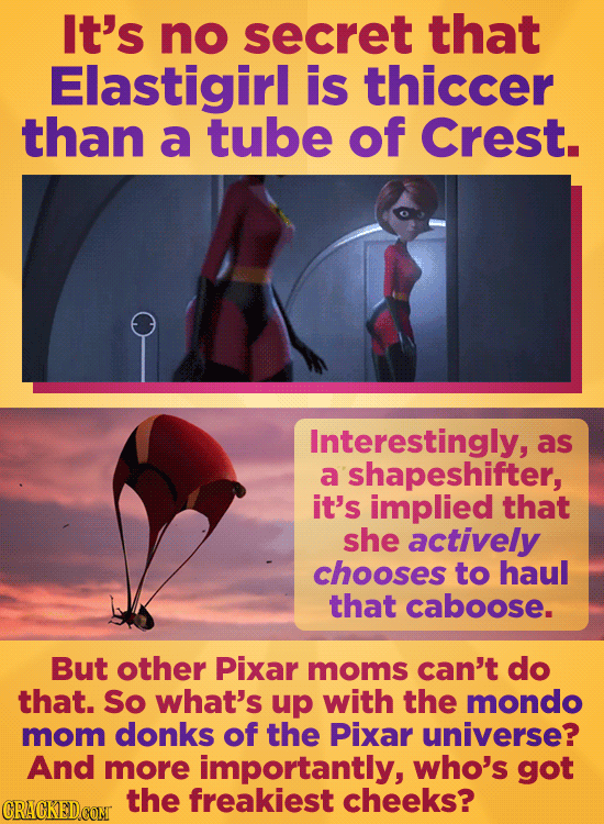 The Dark Secret Of Being A Mom In A Pixar Movie