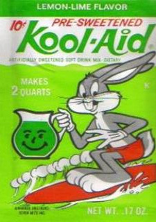 LEMON-LIME FLAVOR I0 OKOO:AD PRE-SWEETENED AICALLY 611ENS 307 CRINe MIE EN MAKES 2 OUARTS 418 NET WT.1702 