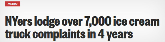 METRO NYers lodge over 7,000 ice cream truck complaints in 4 years 