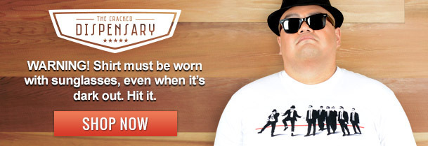THE ERACNED DISPENSARY WARNING! Shirt must be worn with sunglasses, even when it's dark out. Hit it. At M8 SHOP NOW 