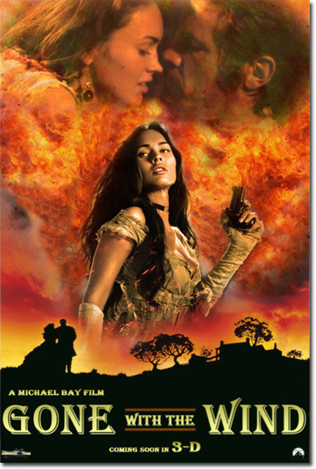 AMICHAEL. BAY FIL.M GONE WIND WITH THE 3-D COMING SOON IN 